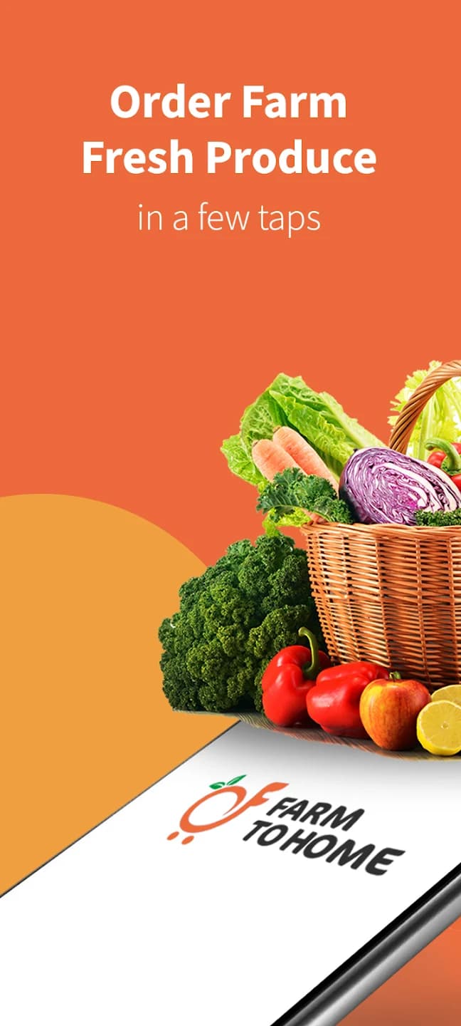 Farm to Home: Online Groceries screenshot 1